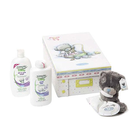 Tiny Tatty Teddy Storage Box Baby Talc and Wash Gift Set £16.99